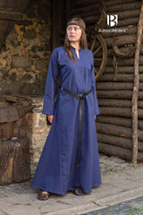 Rus Dress Marzena Dark Blue - Wear and Wander