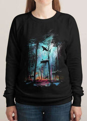 SHARK FOREST WOMEN Printed SWEAT SHIRT - Wear and Wander