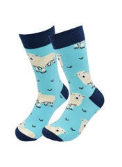 Sick Socks β Sheep β Down on the Farm Casual Dress Socks - Wear and Wander