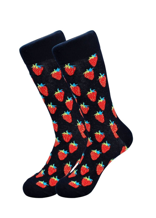 Sick Socks β Strawberry β Food Service Socks - Wear and Wander