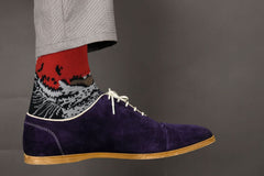 Sick Socks - Tiger (Black) β Exotic Animals Casual Dress Socks - Wear and Wander