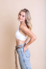 Solid Halter Bralette - Wear and Wander