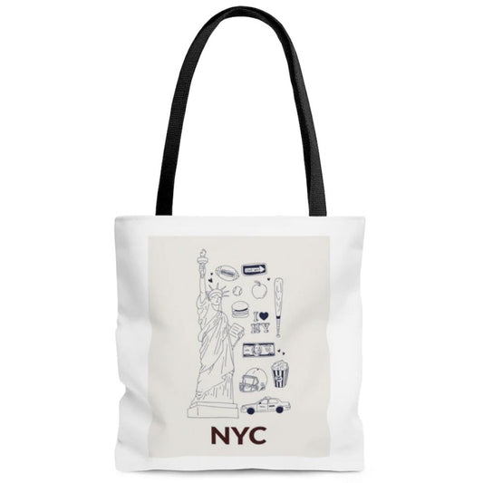 Symbols of NYC Everyday Tote Bag Medium - Wear n Wander
