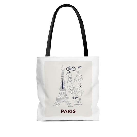 Symbols of PARIS Everyday Tote Bag Medium - Wear n Wander