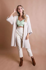 Ultra - Soft Luxe Mohair Knit Cardigan - Wear and Wander