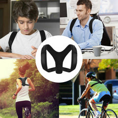 Unisex Adjustable Back Posture Corrector - Wear and Wander
