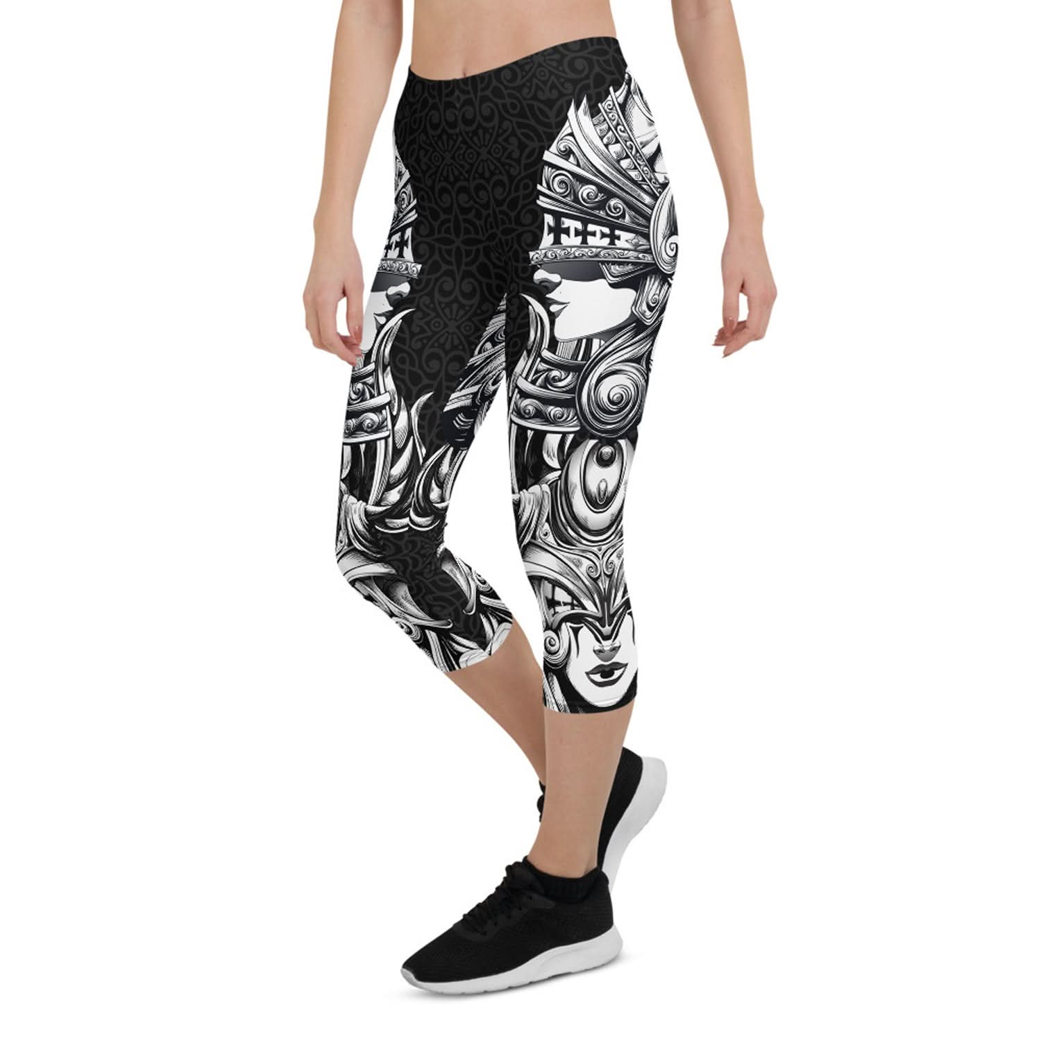Valkyrie Capri Leggings for Women - Wear and Wander