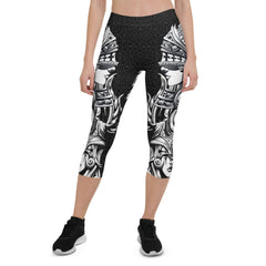 Valkyrie Capri Leggings for Women - Wear and Wander