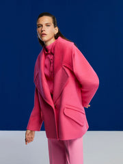 Wide Lapel Collar Coat - Wear and Wander