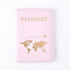 Women Men RFID Vintage Business Passport Covers Holder Multi - Function ID Bank Card PU Leather Wallet Case Travel Accessories - Wear and Wander