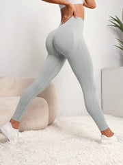 Women Seamless Hip Lifting Women Seamless Sports Leggings High Waist Fitness Leggings Push Up Yoga Leggings Gym Clothing Sports - Wear and Wander