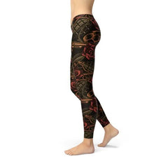 Womens Badass Leggings - Wear and Wander