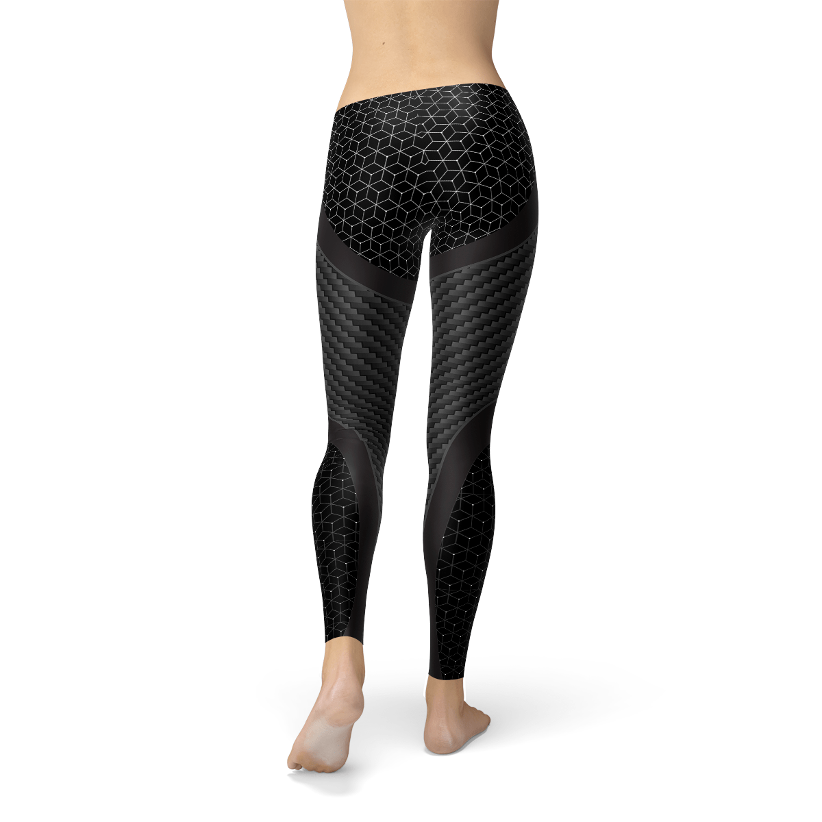 Womens Carbon Fiber Sports Leggings - Wear and Wander