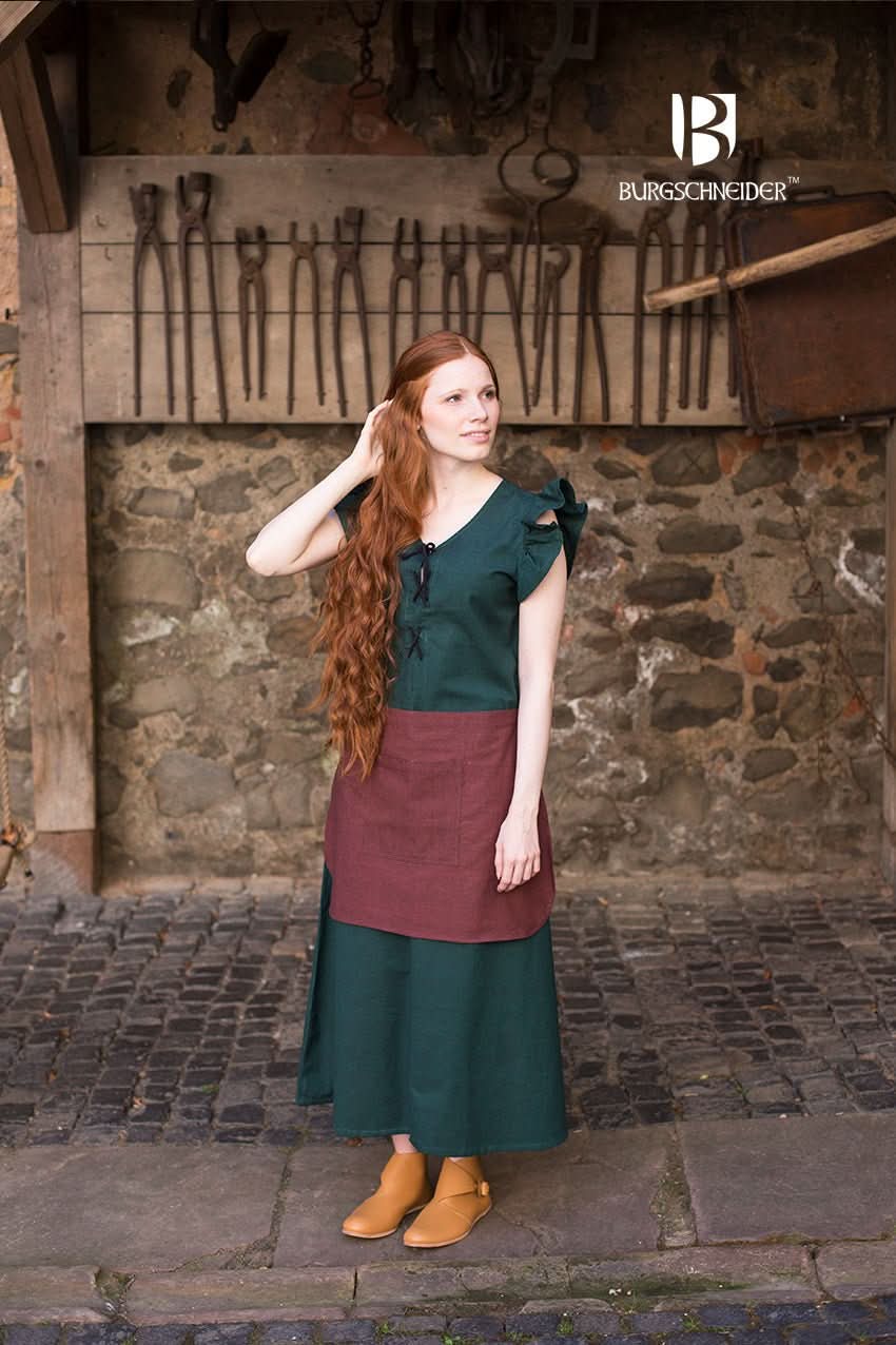 Women's Dress Agga Green - Wear and Wander
