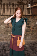 Women's Dress Agga Green - Wear and Wander