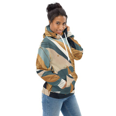 Womens Graphic Hoodie Boho Style Print 2 - Wear and Wander