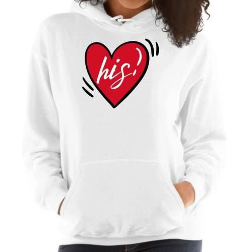 Womens Hoodie, Say it Soul His Heart, Couples - Wear and Wander