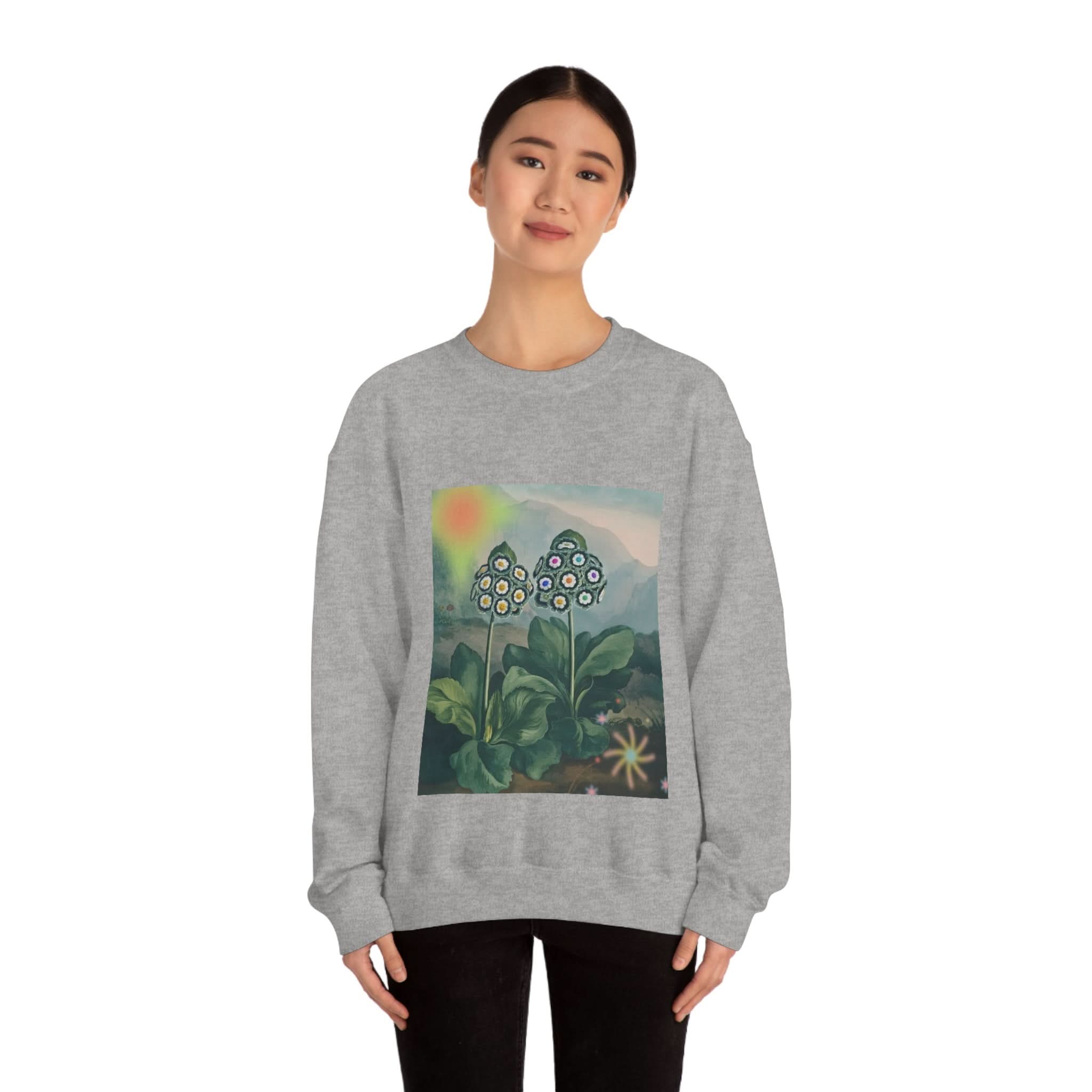 Womens Majestic Life Of Plants Sweatshirt - Wear and Wander