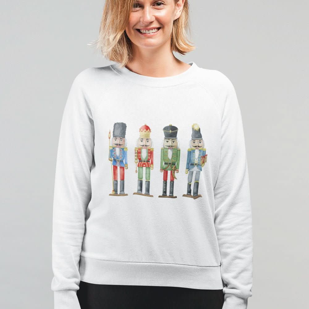 Womens Nutcracker Toy Soldiers Sweatshirt - Wear and Wander