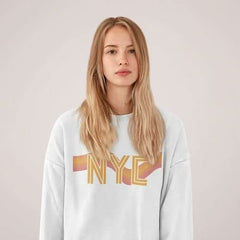 Womens NYC Retro 70's Crewneck Sweatshirt - Wear and Wander