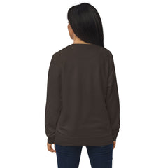 Womens Organic Sweatshirt, a Monogram - Wear and Wander