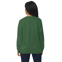 Womens Organic Sweatshirt, a Monogram - Wear and Wander