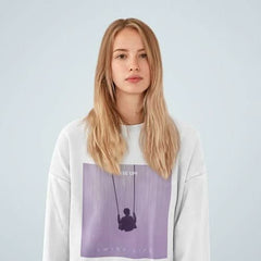 Womens Purple Logo Sweatshirt - Wear and Wander