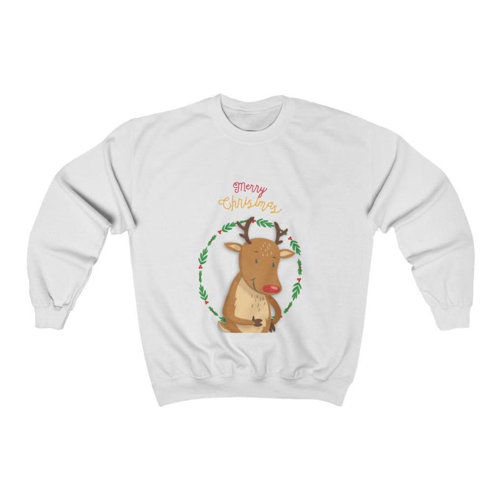 Womens Reindeer Crewneck Sweatshirt - Wear and Wander