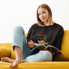 Womens Reindeer Crewneck Sweatshirt - Wear and Wander