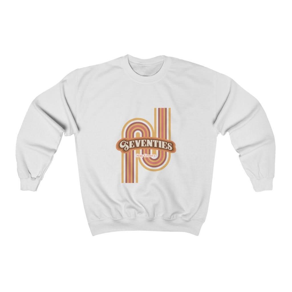 Womens Retro 70's Crewneck Sweatshirt - Wear and Wander