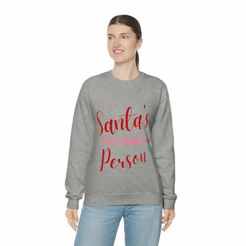 Womens Santa's Favorite Sweatshirt - Wear and Wander