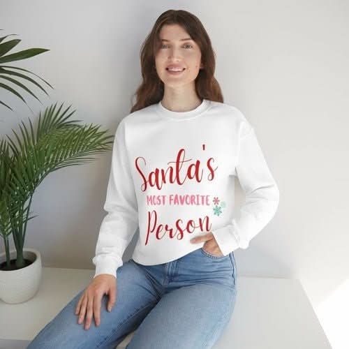 Womens Santa's Favorite Sweatshirt - Wear and Wander