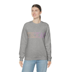 Womens Texas Gradient Crewneck Sweatshirt - Wear and Wander