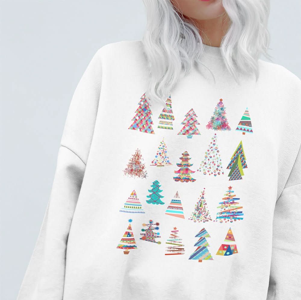 Womens The Christmas Tree Sweatshirt - Wear and Wander