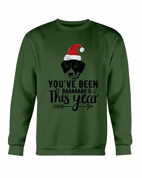 You've Been Baaah'd This Year Christmas Sweatshirt - Wear and Wander