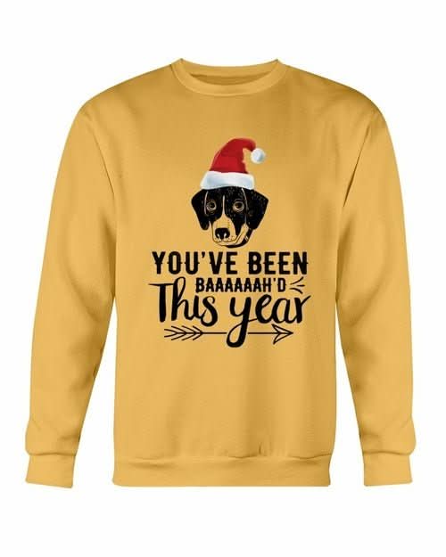 You've Been Baaah'd This Year Christmas Sweatshirt - Wear and Wander