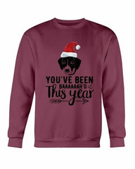 You've Been Baaah'd This Year Christmas Sweatshirt - Wear and Wander