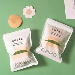 100Pcs Nipple Sticker Disposable Invisible Chest Sticker Non - woven Bra Breast Patch Bra - less Pasties Pad Nipple Cover Stickers - Wear and Wander