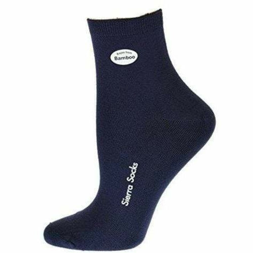 Sierra Socks Women's Bamboo Low Cut Shortie 1 or 3-Pair Pack Socks