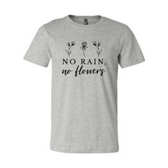 Camiseta Sin lluvia, sin flores 