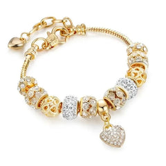 1PC Women's Fashion Multi Element Beaded Love Pan Family Bracelet Jewelry Accessories Daily Dressing - Wear and Wander