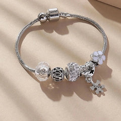 1PC Women's Fashion Multi Element Beaded Love Pan Family Bracelet Jewelry Accessories Daily Dressing - Wear and Wander