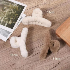 2/3/4Pcs Headwear Set Women Fashion Claw Clip Coffee Black Acrylic Large Hair Claw Korea For Girl Clip Barrette Hair Accessories - Wear and Wander