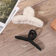 2/3/4Pcs Headwear Set Women Fashion Claw Clip Coffee Black Acrylic Large Hair Claw Korea For Girl Clip Barrette Hair Accessories - Wear and Wander