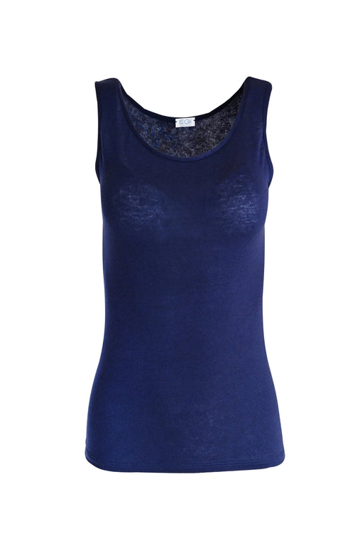 EGI Exclusive Collections Women's Modal Cashmere Blend Tank Top.