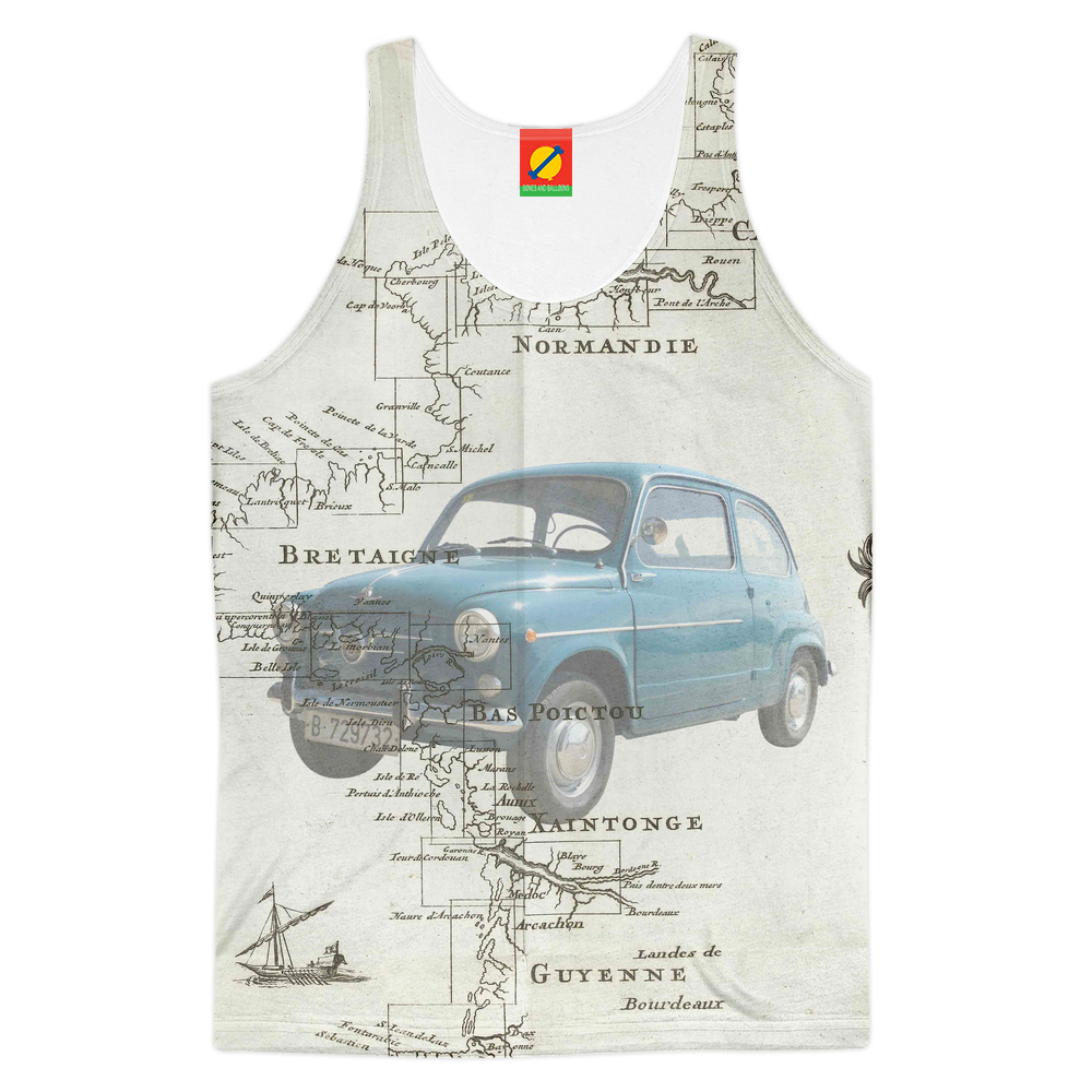 ROAD TRIP Women's All Over Print Tank Top