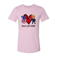 Peace Love Trump Shirt