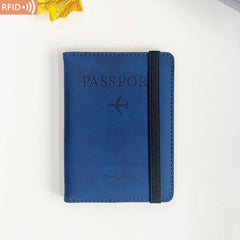 PU Leather Wallet Travel Passport Purse Card Male Travel Accessories Hand Carry Passport Business Cards Holder Wallet