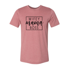 Camiseta de esposa mamá jefa 