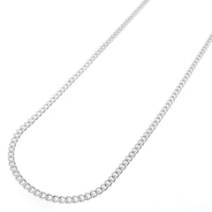 925 Sterling Silver 2MM Cuban Chain - Wear and Wander